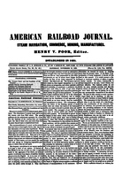 American Railroad Journal November 10, 1855