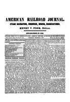 American Railroad Journal December 8, 1855