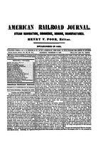 American Railroad Journal December 15, 1855