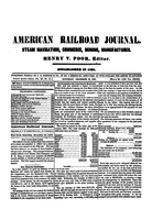 American Railroad Journal December 22, 1855