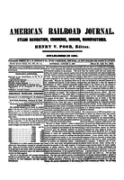 American Railroad Journal January 5, 1856