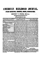 American Railroad Journal January 12, 1856