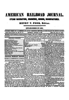 American Railroad Journal January 19, 1856