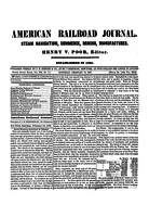 American Railroad Journal February 16, 1856
