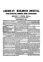 American Railroad Journal March 1, 1856