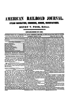 American Railroad Journal March 15, 1856