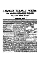 American Railroad Journal April 5, 1856
