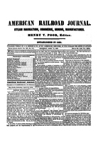 American Railroad Journal April 12, 1856