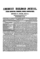 American Railroad Journal May 3, 1856