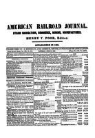 American Railroad Journal June 21, 1856