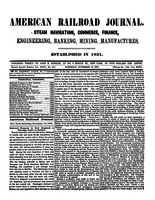 American Railroad Journal November 12, 1870