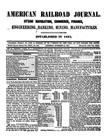 American Railroad Journal November 26, 1870