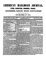 American Railroad Journal March 25, 1871
