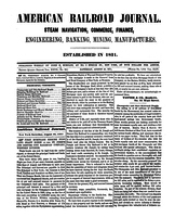 American Railroad Journal August 26, 1871