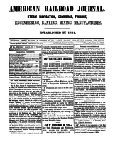 American Railroad Journal March 29, 1873