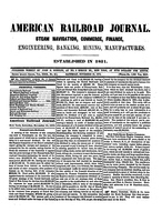 American Railroad Journal November 15, 1873