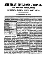 American Railroad Journal October 24, 1874