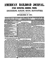 American Railroad Journal October 31, 1874