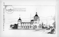 Competitive Design for the Missouri Building, 1904 World's Fair 