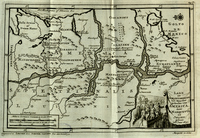 Land en Volk-ontdekking in't Noorder Gedeelte van America, door P. Marquette en Joliet, Gedaan in't Jaar 1673.