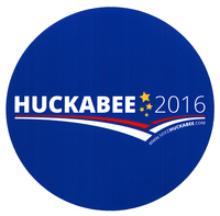 Mike Huckabee "Huckabee 2016" Round Sticker