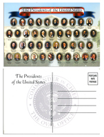 2006 "Presidents of the United States" Postcard