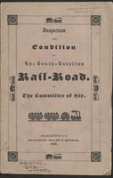 Report of the Committee of Inspection on the condition of the South-Carolina Rail-Road