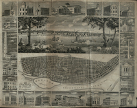 Map and View of St. Louis