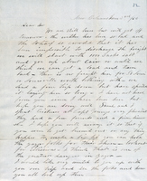 Letter From Captain Enos B. Moore to His Brother About Christmas 1856