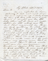 Letter From Captain Enos B. Moore About Not Having a Staffing Solution for the Addressee 1856