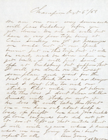 Letter from Captain Enos B. Moore About Maintenance Issues For the Boat 1858
