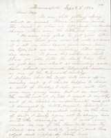 Letter from Captain Enos B. Moore to His Brother About His Move to Minneapolis 1864