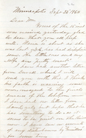 Letter from Captain Enos B. Moore to His Brother Discussing the War and Investment Prospects 1864