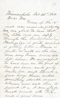 Letter from Captain Enos B. Moore to His Brother About the Addressee's Children 1864