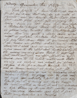 P-098 Letter from Samuel to his Parents December 1, 1847