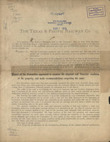 The Texas & Pacific Railway Co.