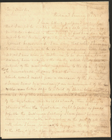 Letter from Moncure Robinson to B&O Railroad January 16, 1828