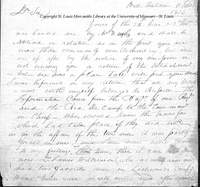 Letter from Zebulon Pike to Captain Daniel Bissell, June 11, 1806