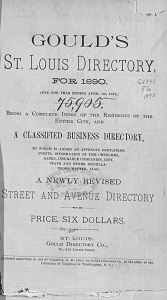 Gould's St. Louis Directory, for 1890. (For the Year Ending April 1st, 1891.)