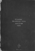 Third Annual Bulletin of the Engineers' Club of St. Louis