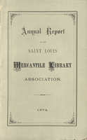 Twenty-Ninth Annual Report of the Board of Directors of the St. Louis Mercantile Library Association