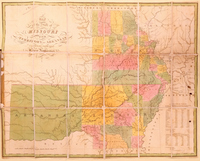 Map of the State of Missouri and Territory of Arkansas