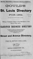 Gould's St. Louis Directory for 1902