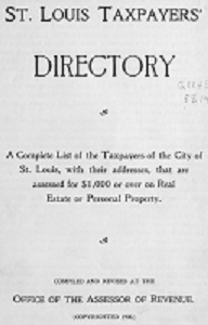 St. Louis Taxpayers' Directory