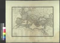 Carte De L'Empire Romain Sous Constantin, par A. H.  Brue Geographe de S. A. R. Monsieuv. (1822)
