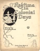 Ragtime in colonial days