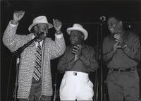 DC Bellamy, White Hat Mike, and Otis Clay at the Grand Emporium