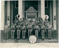Milo Durrett and the 31st Regiment band