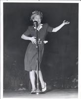 Betty Hutton singing at Pearl Harbor