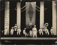 Buck Clayton Band at Pantages, Portland, Oregon, 1933 - autographed